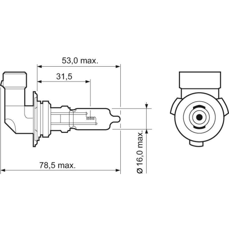 Ampoule, projecteur longue portée VALEO 032013 - Visuel 1