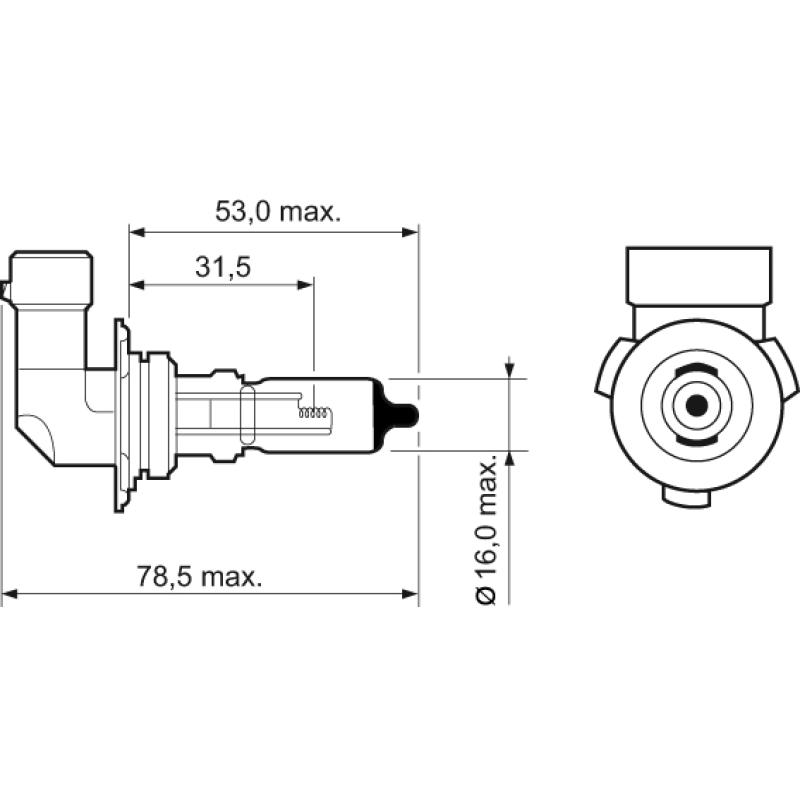 Ampoule, projecteur longue portée VALEO 032015 - Visuel 1