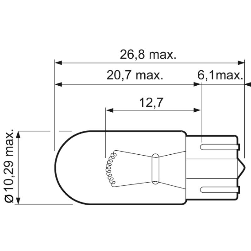 Ampoule, feu clignotant VALEO 032209 - Visuel 1