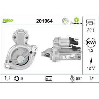 Démarreur VALEO 201064