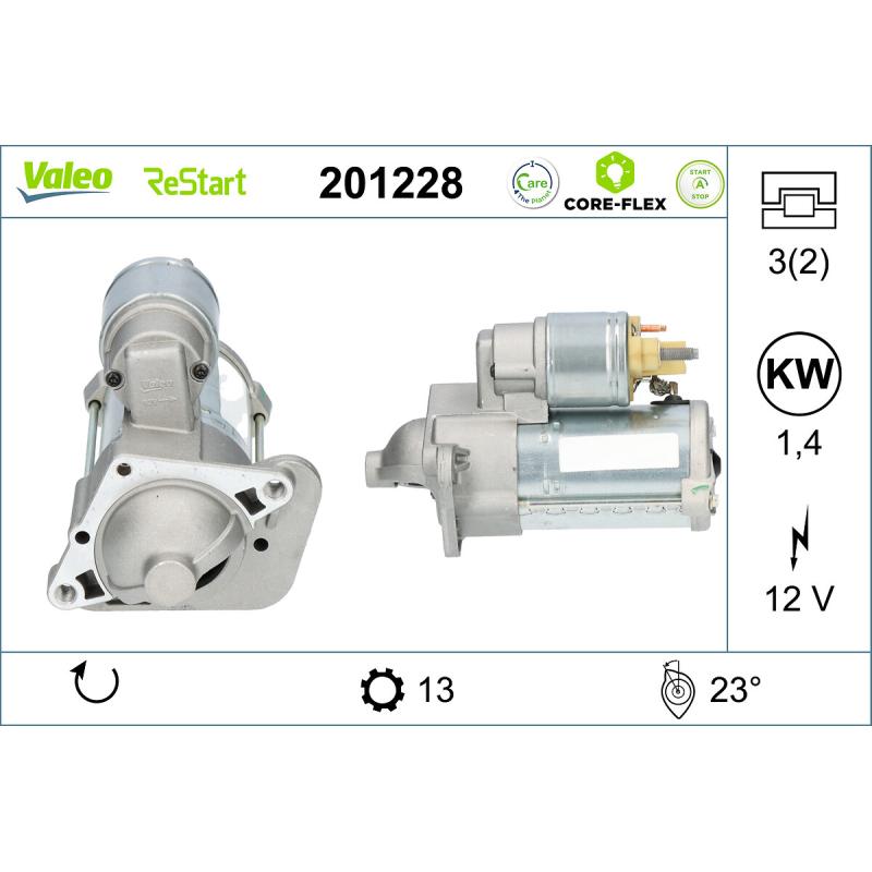 Démarreur VALEO 201228 - Visuel 1
