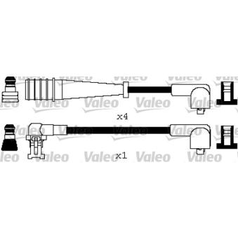 Kit de câbles d'allumage VALEO 346605