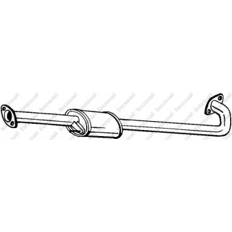 Silencieux central BOSAL