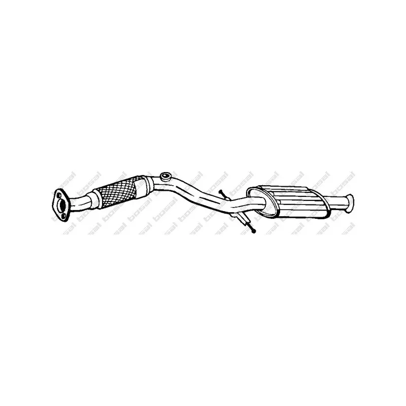 Silencieux avant BOSAL 165-295