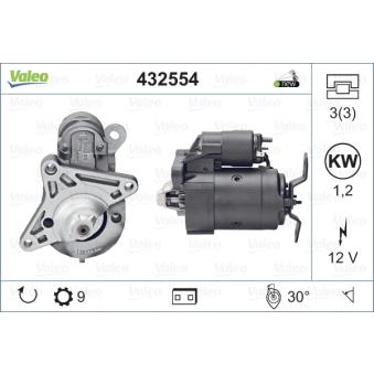 Démarreur VALEO 432554