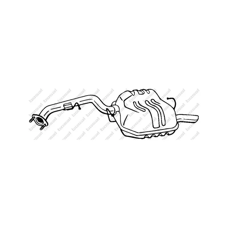 Silencieux arrière BOSAL 171-025