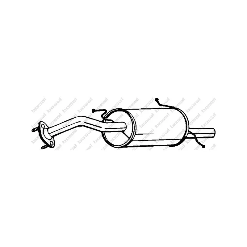 Silencieux arrière BOSAL 171-215