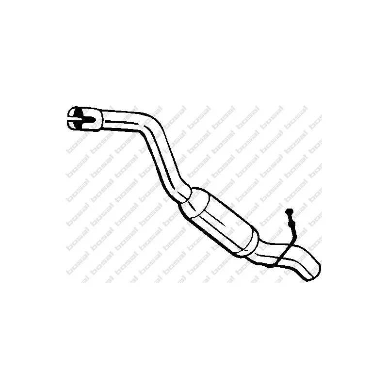 Silencieux arrière BOSAL 171-219