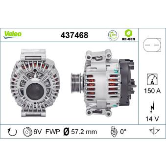 Alternateur VALEO 437468