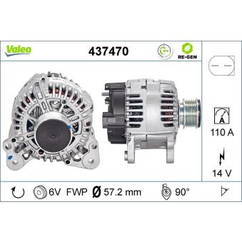 Alternateur VALEO 437470