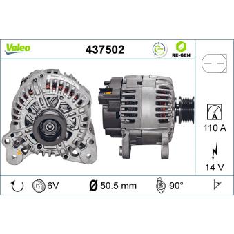 Alternateur VALEO 437502