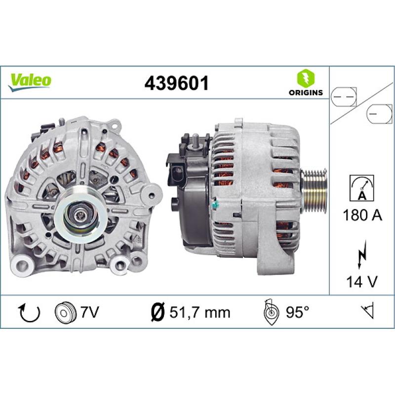 Alternateur VALEO 439601 - Visuel 1