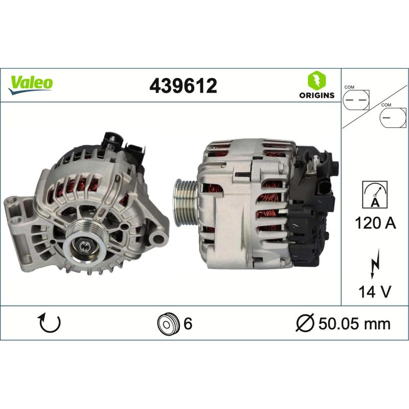 Alternateur VALEO 439612 - Visuel 1