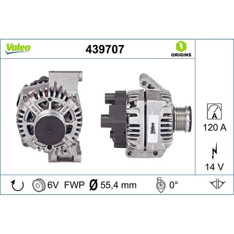 Alternateur VALEO 439707 - Visuel 1