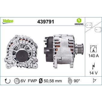 Alternateur VALEO 439791