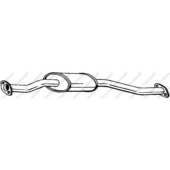 Silencieux central BOSAL 171-689