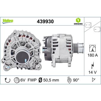 Alternateur VALEO 439930