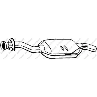 Silencieux central BOSAL 175-009