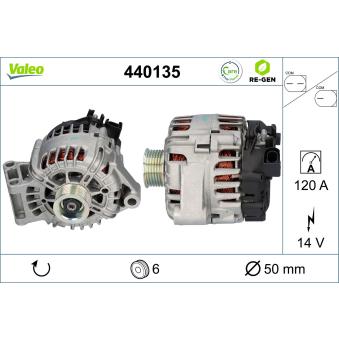 Alternateur VALEO 440135