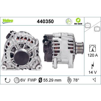 Alternateur VALEO 440350
