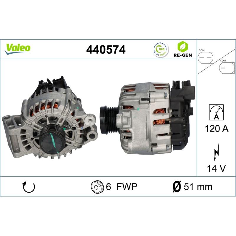 Alternateur VALEO 440574 - Visuel 1