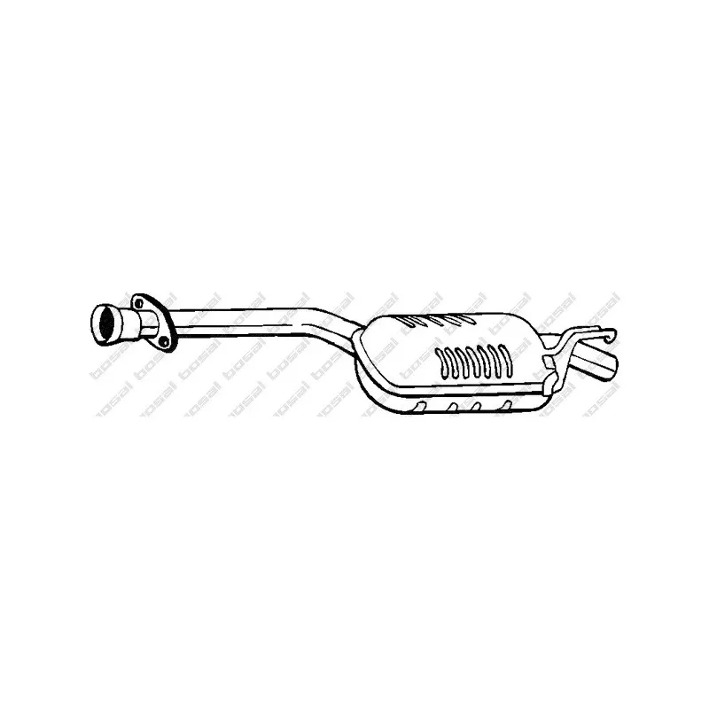 Silencieux central BOSAL 175-135