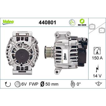 Alternateur VALEO 440801