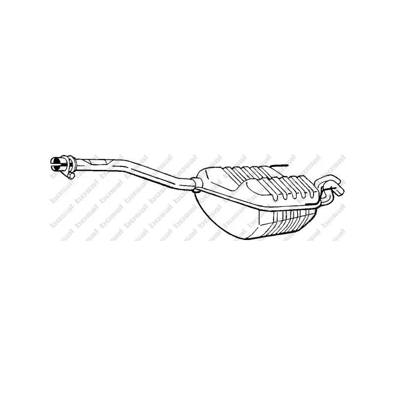 Silencieux arrière BOSAL 175-401