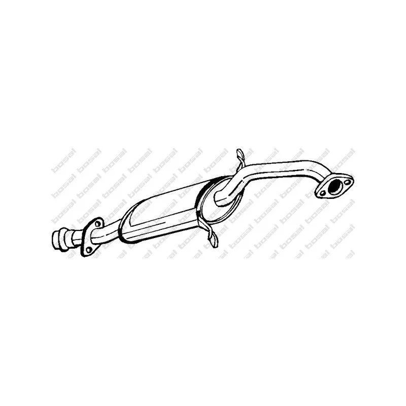 Silencieux central BOSAL 177-109