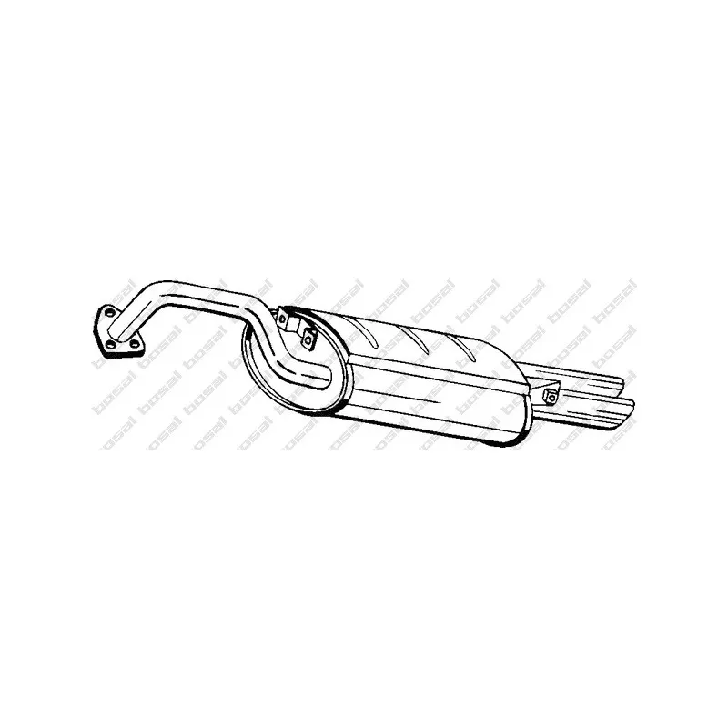 Silencieux central BOSAL 177-139