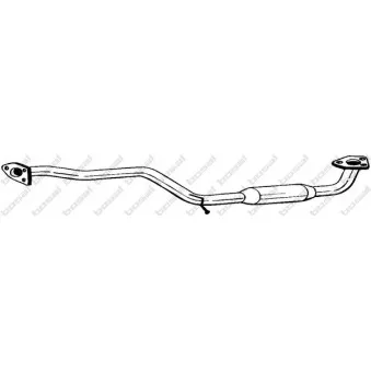 Silencieux central BOSAL 177-247