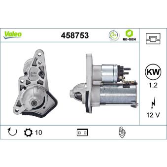 Démarreur VALEO 458753