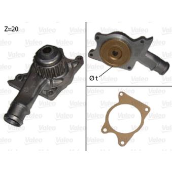 Pompe à eau VALEO 506008