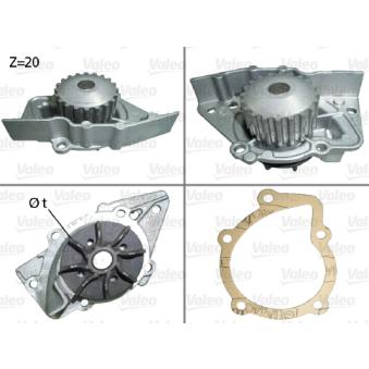 Pompe à eau VALEO