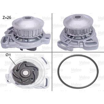 Pompe à eau VALEO 506190