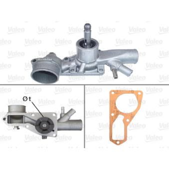 Pompe à eau VALEO 506245