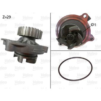 Pompe à eau VALEO 506336