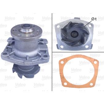 Pompe à eau VALEO 506508