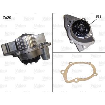 Pompe à eau VALEO 506531