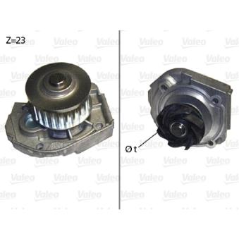 Pompe à eau VALEO 506598
