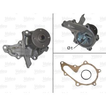 Pompe à eau VALEO 506653