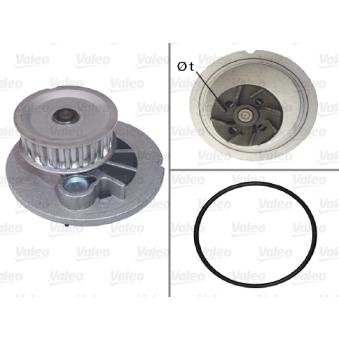 Pompe à eau VALEO 506703