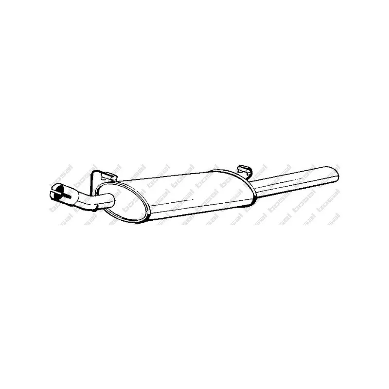 Silencieux arrière BOSAL 185-145