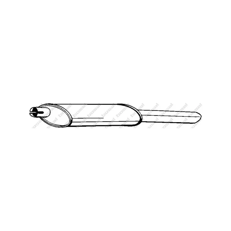 Silencieux arrière BOSAL 185-281