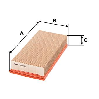 Filtre à air VALEO 585000