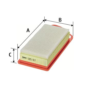 Filtre à air VALEO 585017