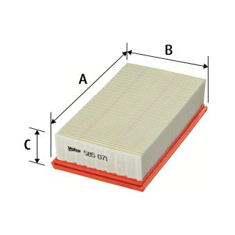 Filtre à air VALEO 585071