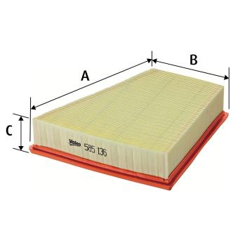 Filtre à air VALEO 585136