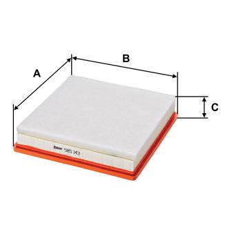 Filtre à air VALEO 585143