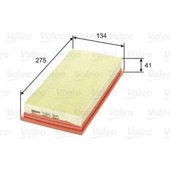 Filtre à air VALEO 585165